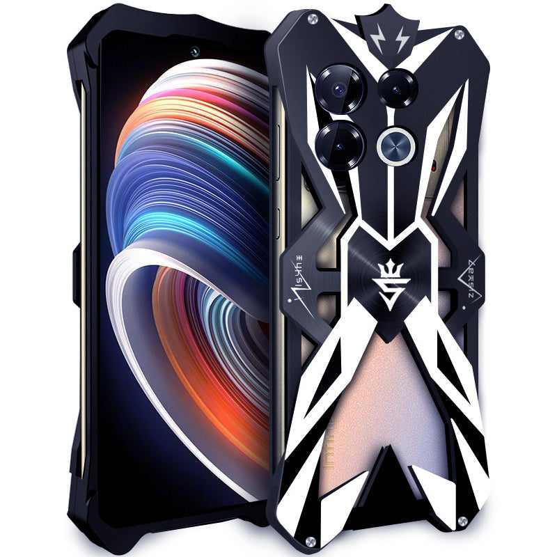 For Transsion Infinix Note 40 Case Bump Proof Aluminum Alloy Phone Guard Cover For Transsion Infinix Note 40 Case Bump Proof Aluminum Alloy Phone Guard Cover